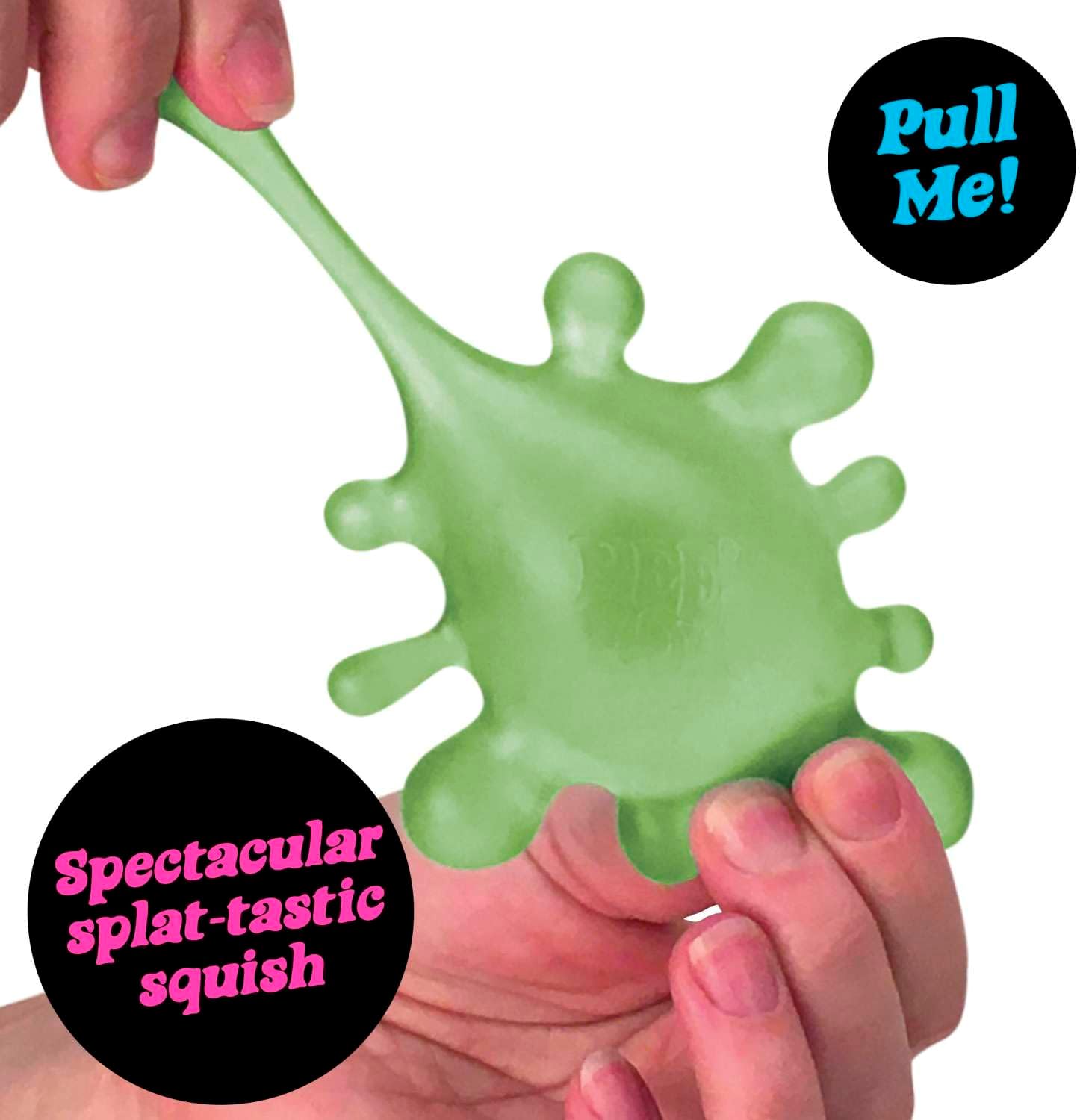 FREE DOH Jelly Splat Ball - Stress Relief Squishy Toy, Translucent Sensory Fidget Toy for Kids & Adults