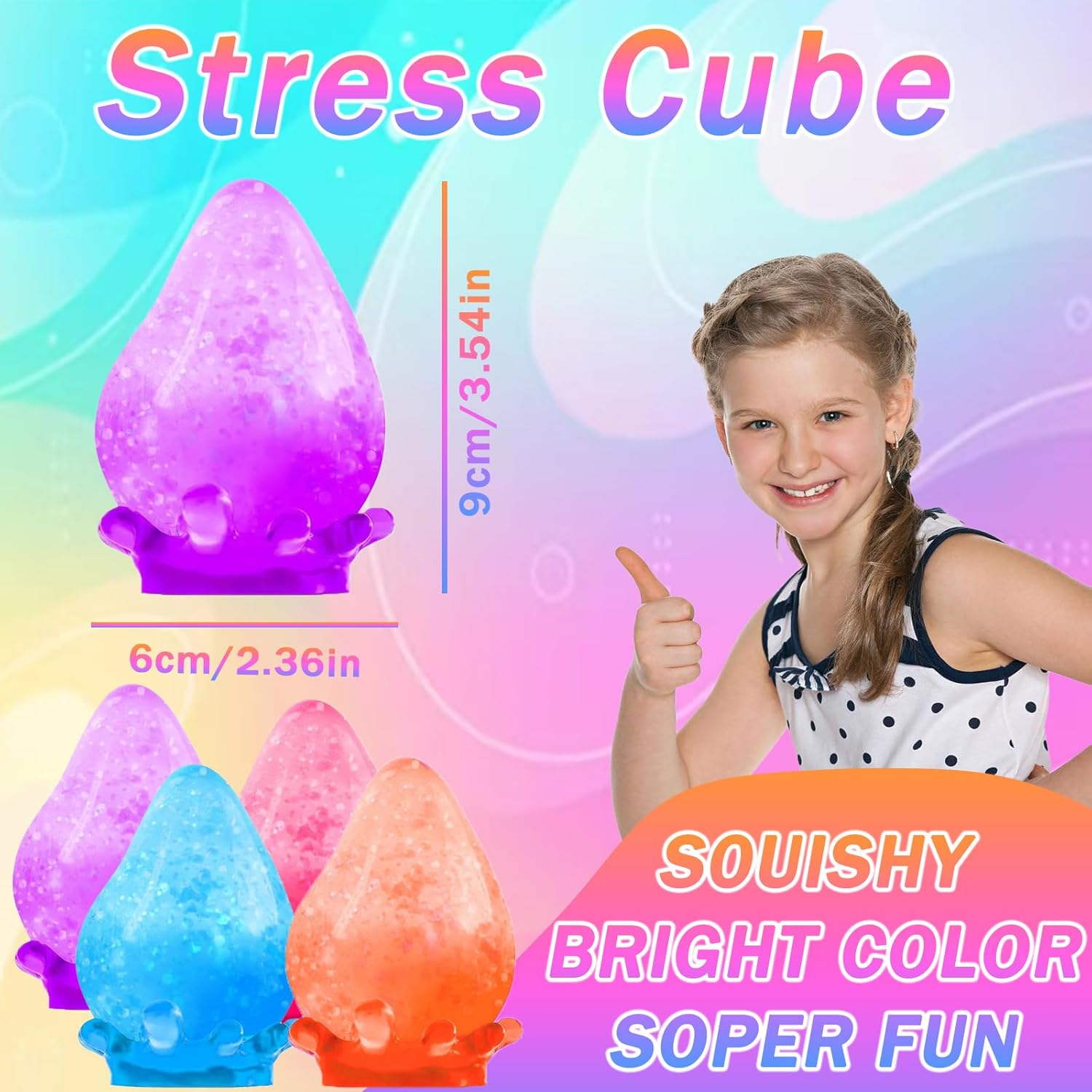 FreeDoh: Crystal Jelly Popsicle Squishy