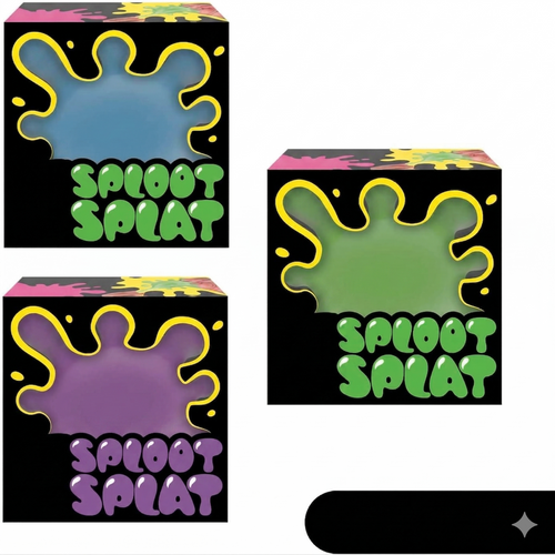 FREE DOH Jelly Splat Ball - Stress Relief Squishy Toy, Translucent Sensory Fidget Toy for Kids & Adults